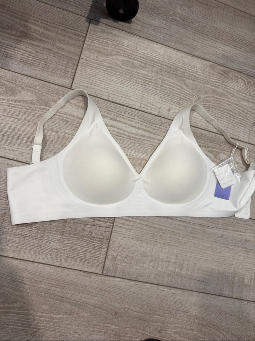 White Padded Bra